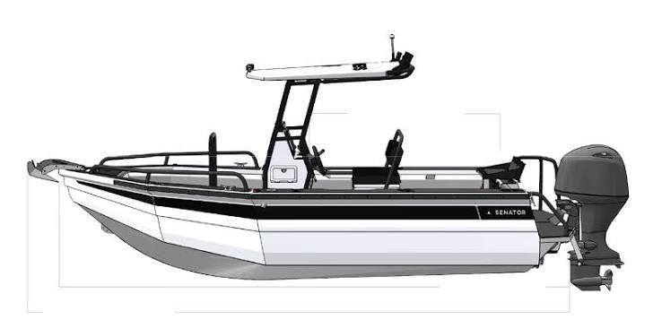 2026 Senator 570 Centre Console